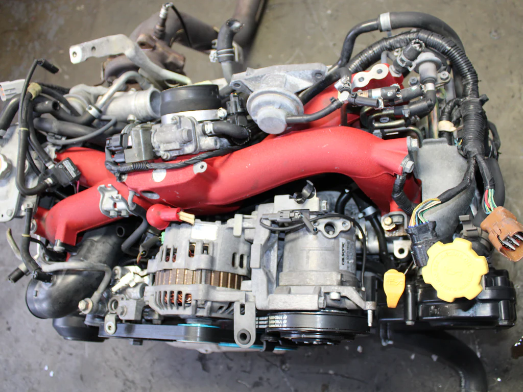 JDM 2004-2005 Subaru Impreza WRX STI Motor EJ207 2.0L 4 Cyl Engine - Image 15