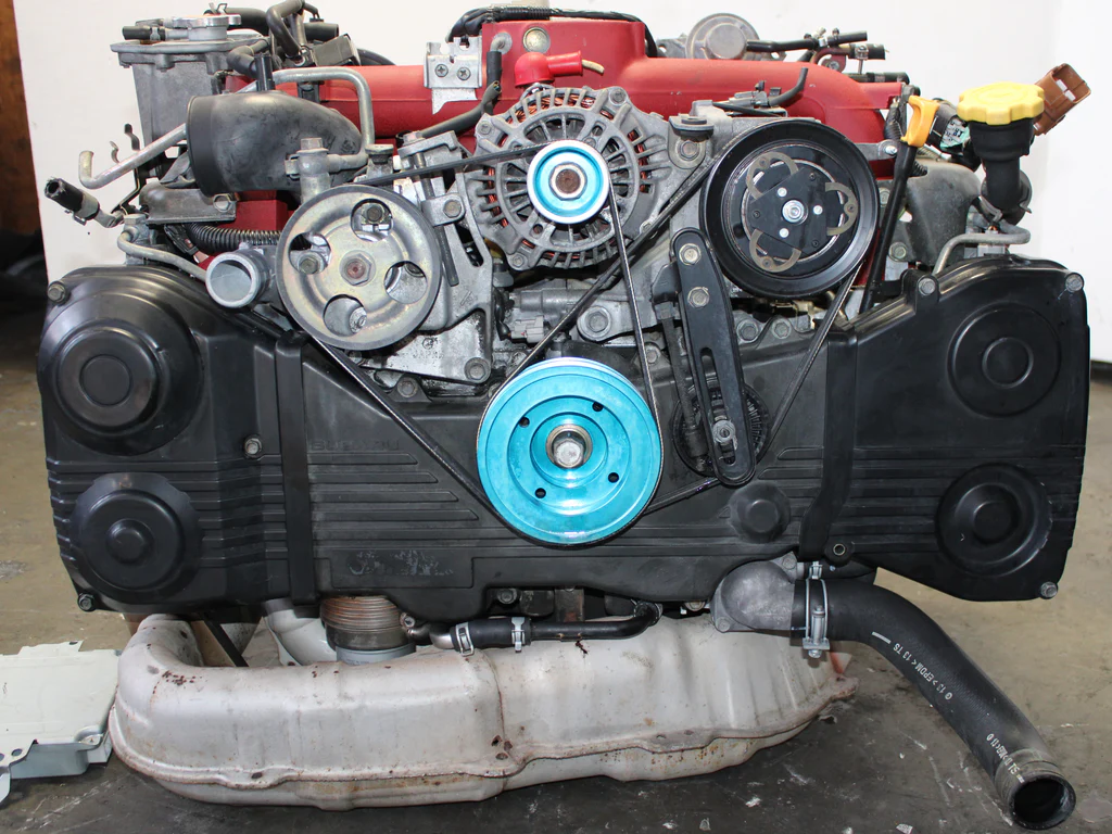 JDM 2004-2005 Subaru Impreza WRX STI Motor EJ207 2.0L 4 Cyl Engine - Image 12