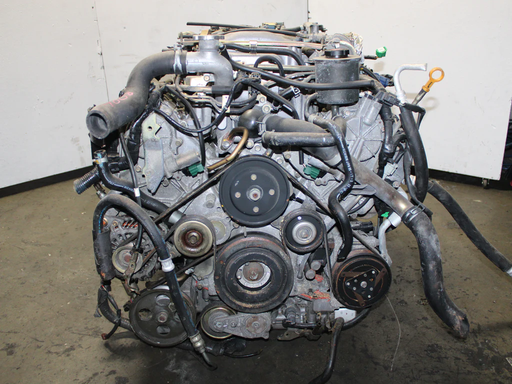 JDM 2003-2005 Infiniti M45 Motor VK45DE-1GEN 4.5L 8 Cyl Engine - Image 10