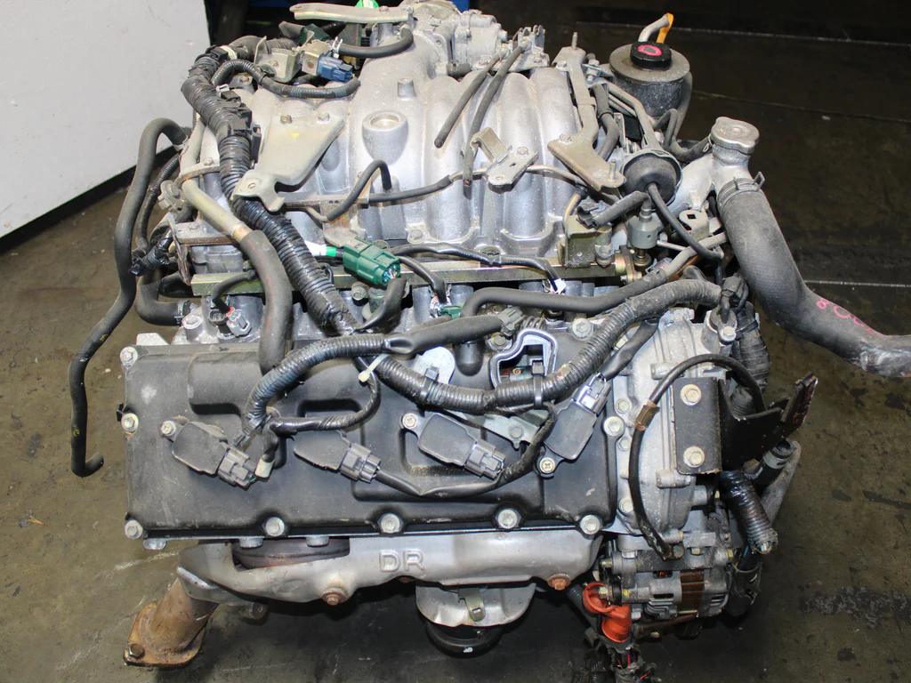 JDM 2003-2005 Infiniti M45 Motor VK45DE-1GEN 4.5L 8 Cyl Engine - Image 6