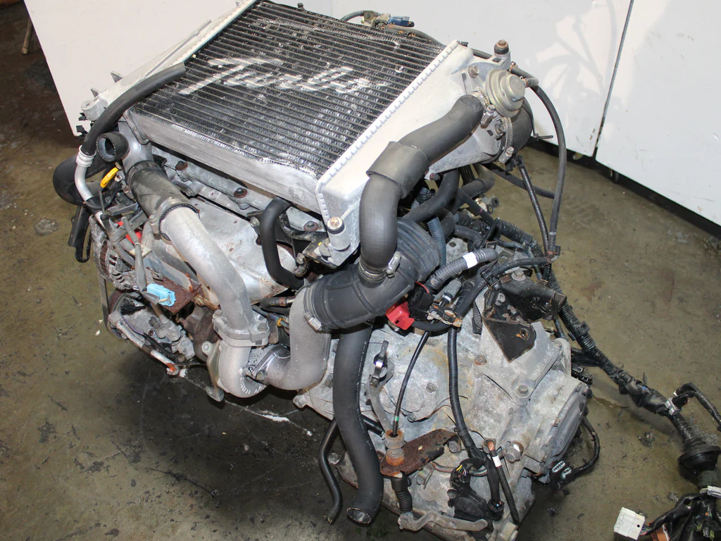 JDM 2001-2007 Nissan X-Trail Turbo Motor SR20VET 2.0L 4-Cyl Engine - Image 7