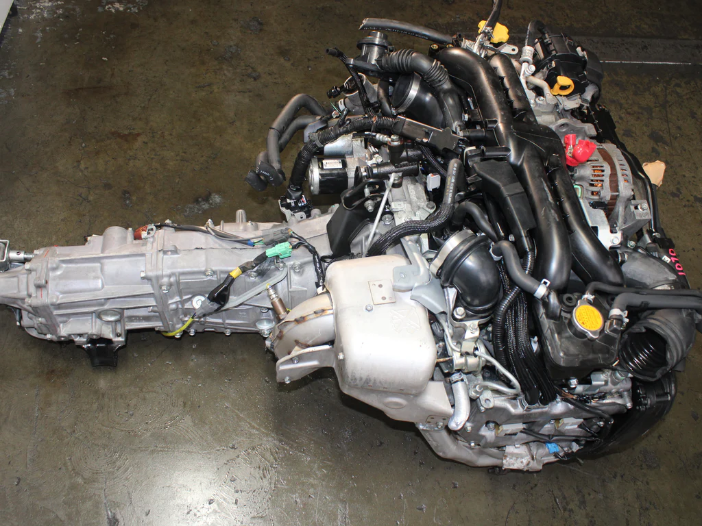 JDM 2007-2012 Subaru Forester Motor 5 Speed Manual 4.1FD EJ20X-1GEN 4Cyl 2.0L Engine - Image 2